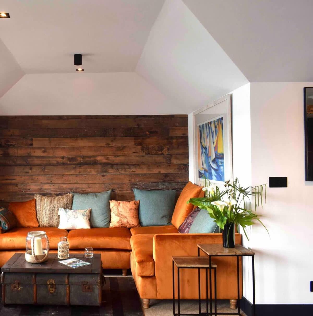Stunning Waterfront Apartment With Spectacular Views & Parking At 'Captains Loft' Falmouth Exteriér fotografie
